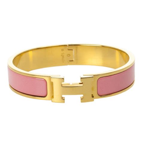 hermes clic h pink|hermes clic h bracelet review.